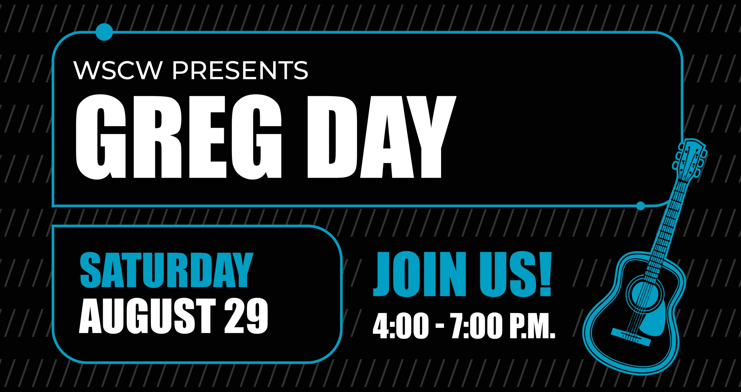 Greg Day Live at WSCW
