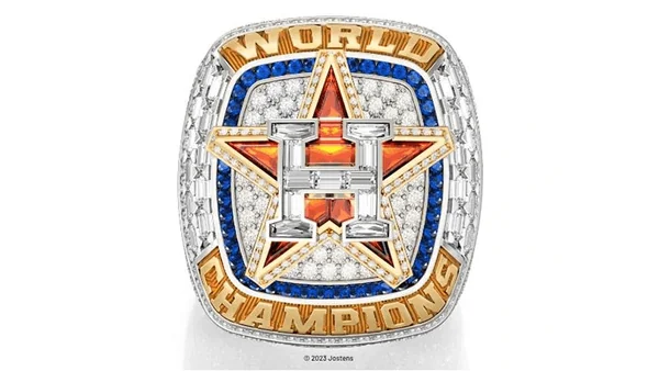 624 Diamonds, 55 Sapphires Star in Astros’ 2022 World Series Championship Ring