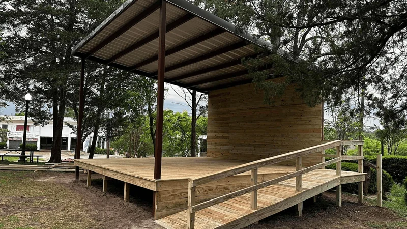 Ribbon Cutting Ceremony to Celebrate New Stage at Rather Park