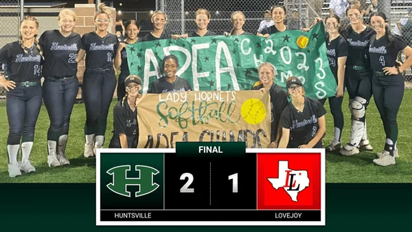 Huntsville Lady Hornets Advance to Regional Quarterfinals with 2-1 Win over Lovejoy