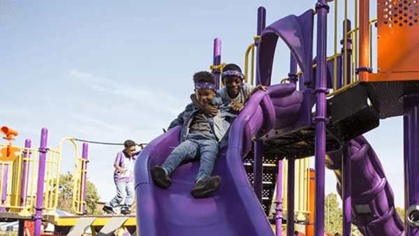 UPDATE: Dual Playground Unveilings at Huntsville Schools with KABOOM! Partnership