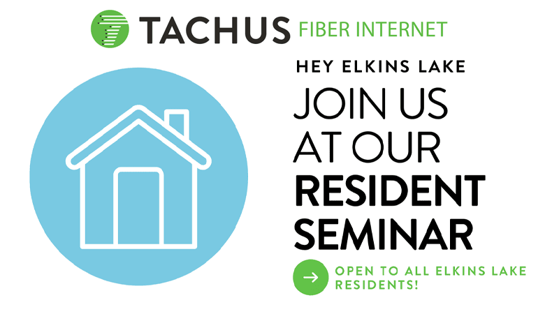 Tachus Announces Upcoming Fiber Internet Informational Sessions in Elkins Lake