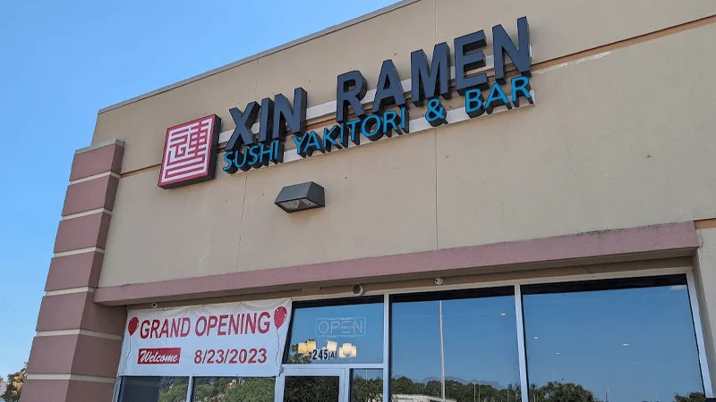 NOW OPEN: Xin Ramen Sushi Yakitori and Bar