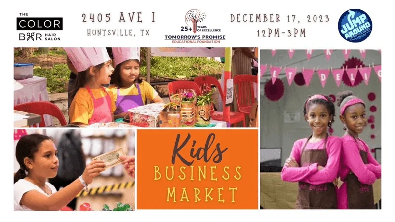 Huntsville's Inaugural Kids Business Market Celebrates Young Entrepreneurs