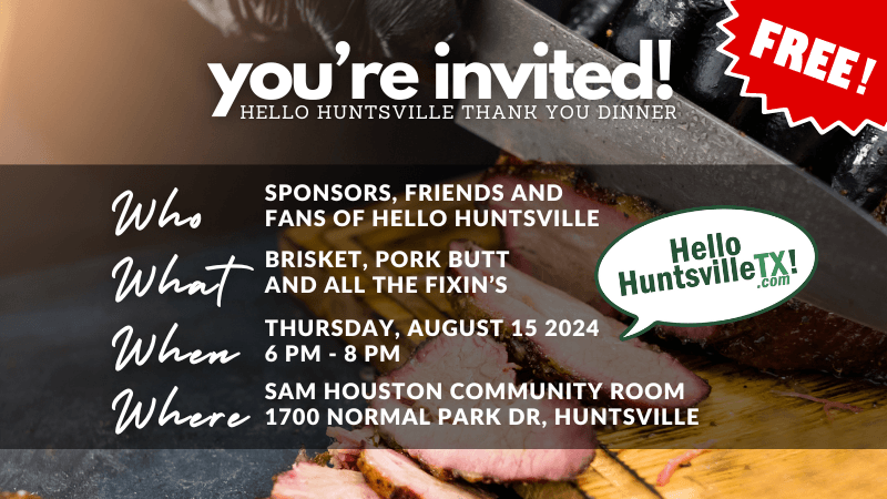 Hello Huntsville to Host Appreciation Dinner for Community Support