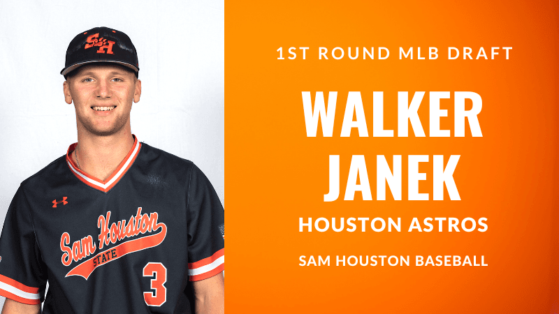 Astros Select Janek in MLB Draft First Round