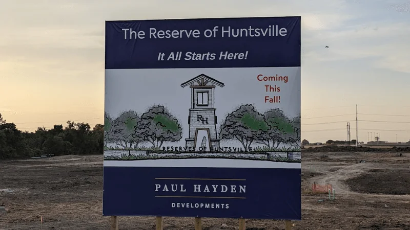 COMING SOON: Reserves at Huntsville Development to Bring More Housing to Huntsville, TX