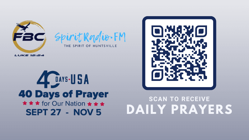 Spirit Radio FM and Local Churches Unite for 40 Days of Prayer in Huntsville