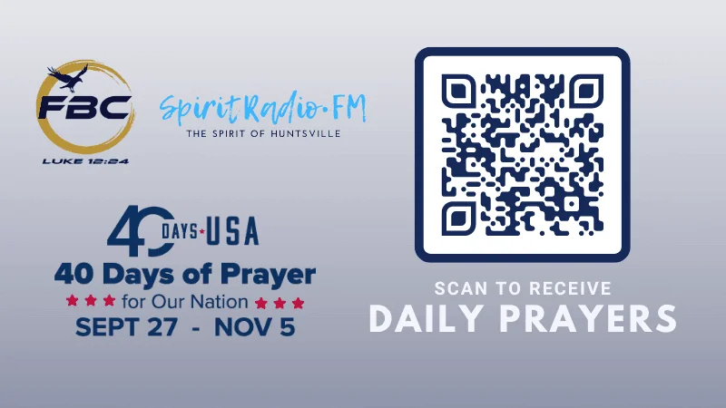 Spirit Radio FM and Local Churches Unite for 40 Days of Prayer in Huntsville