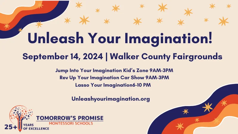 Unleash Your Imagination: Tomorrow's Promise Montessori Schools' Fundraiser for Early Childhood Literacy