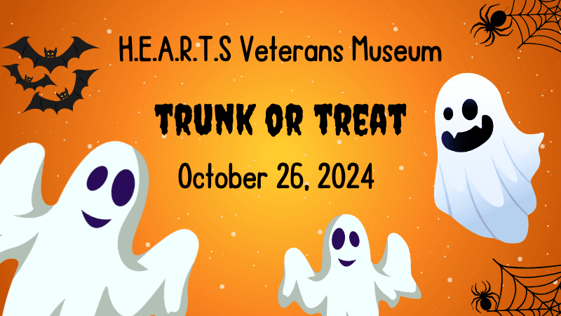 H.E.A.R.T.S. Veterans Museum Hosts Trunk or Treat Event for Families