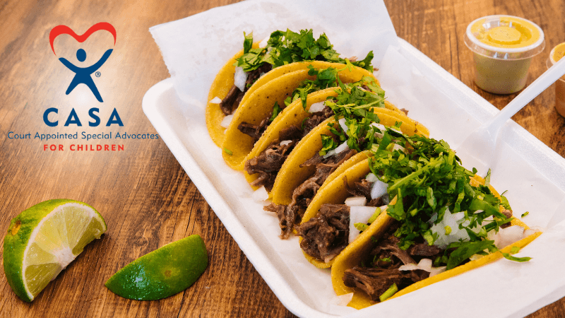 Taco Truck Fundraiser to Support CASA of Walker, San Jacinto &amp; Trinity Counties