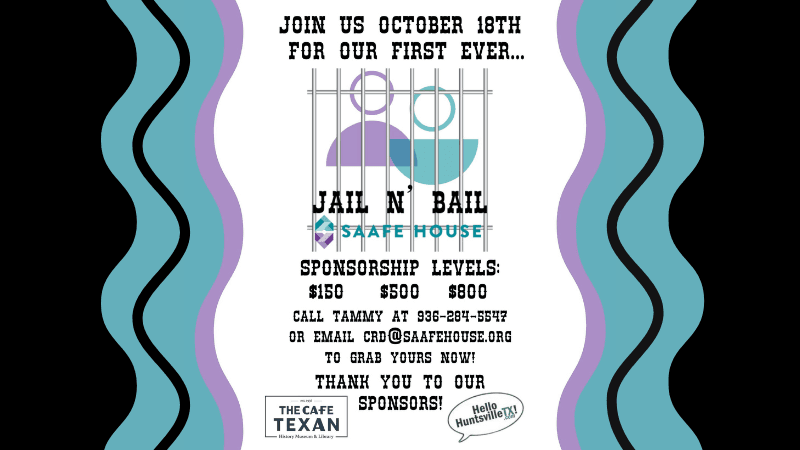 SAAFE House to Host Jail N' Bail Fundraiser in Huntsville