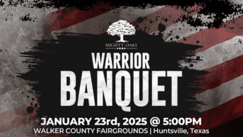 Walker County Warrior Banquet Set for January 2025 with Special Guest Gregory Coker