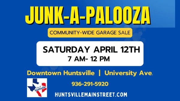 Junk-a-Palooza Invites Huntsville Residents to Community-Wide Garage Sale