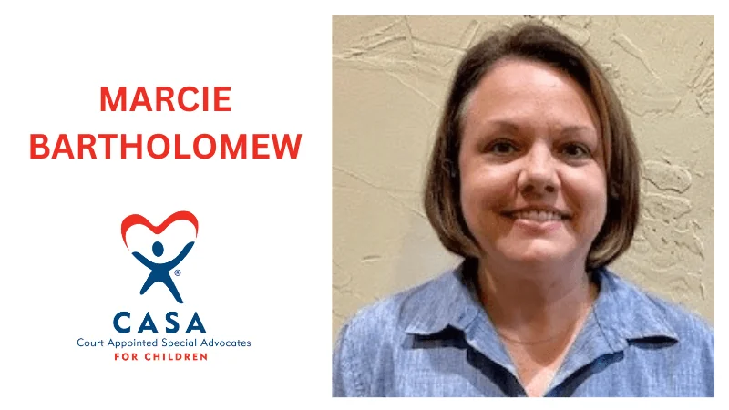 Marcie Bartholomew Named CASA's February Advocate of the Month
