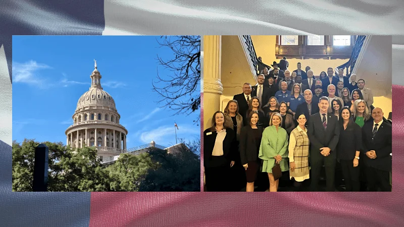 Walker County Delegation Visits Texas Capitol for Legislative Discussions