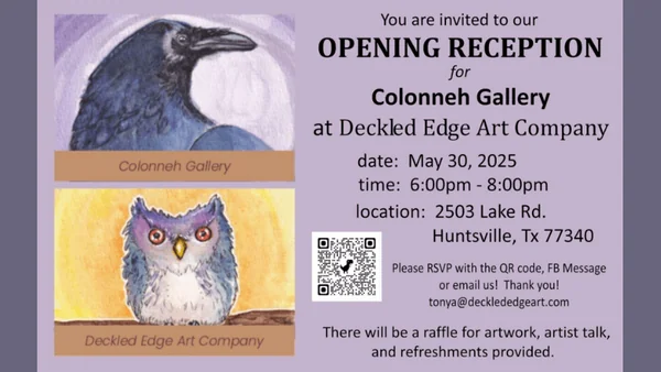 Colonneh Gallery to Hold Opening Reception at Deckled Edge Art Co.