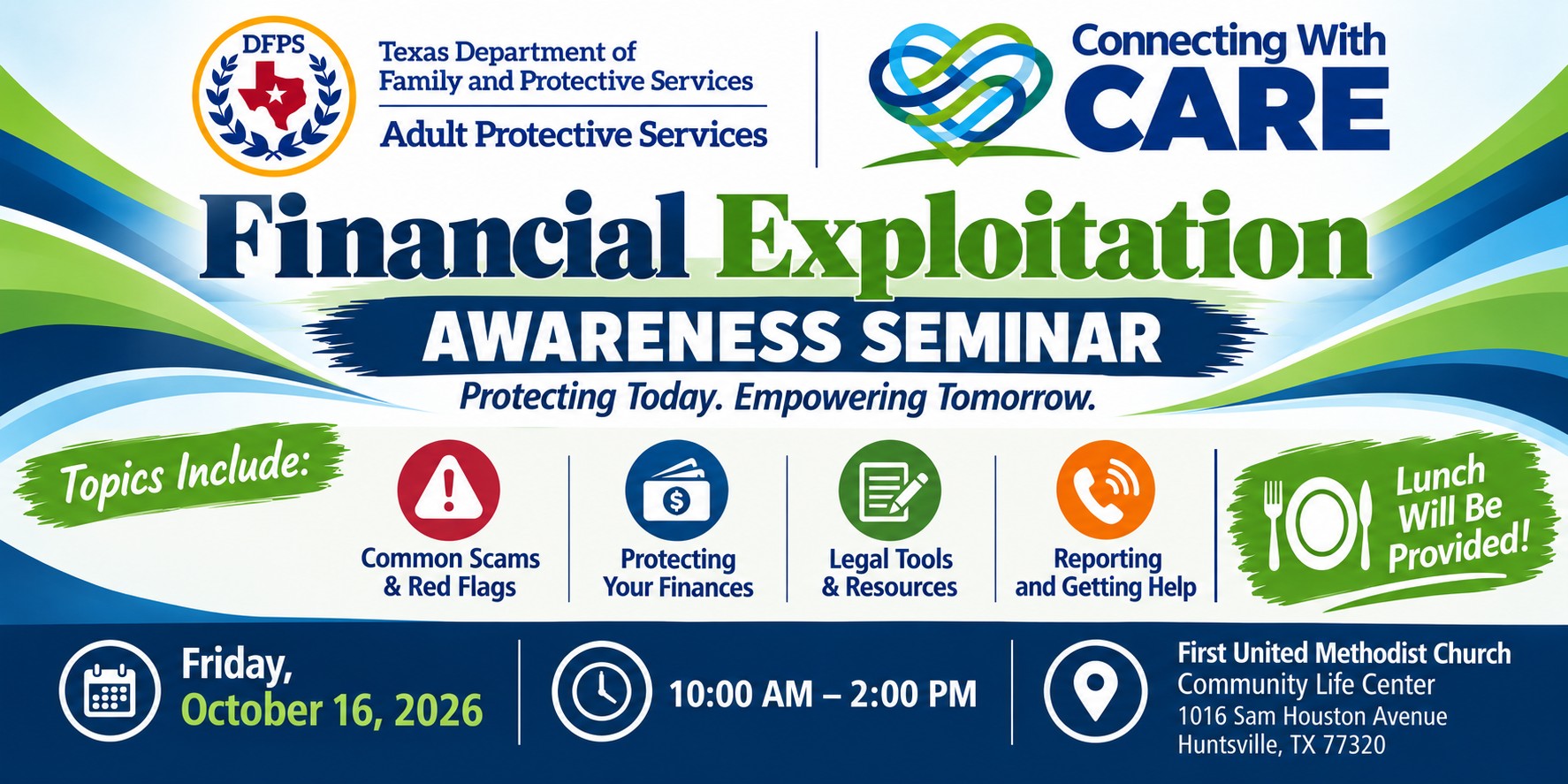 Financial Exploitation Awareness Seminar