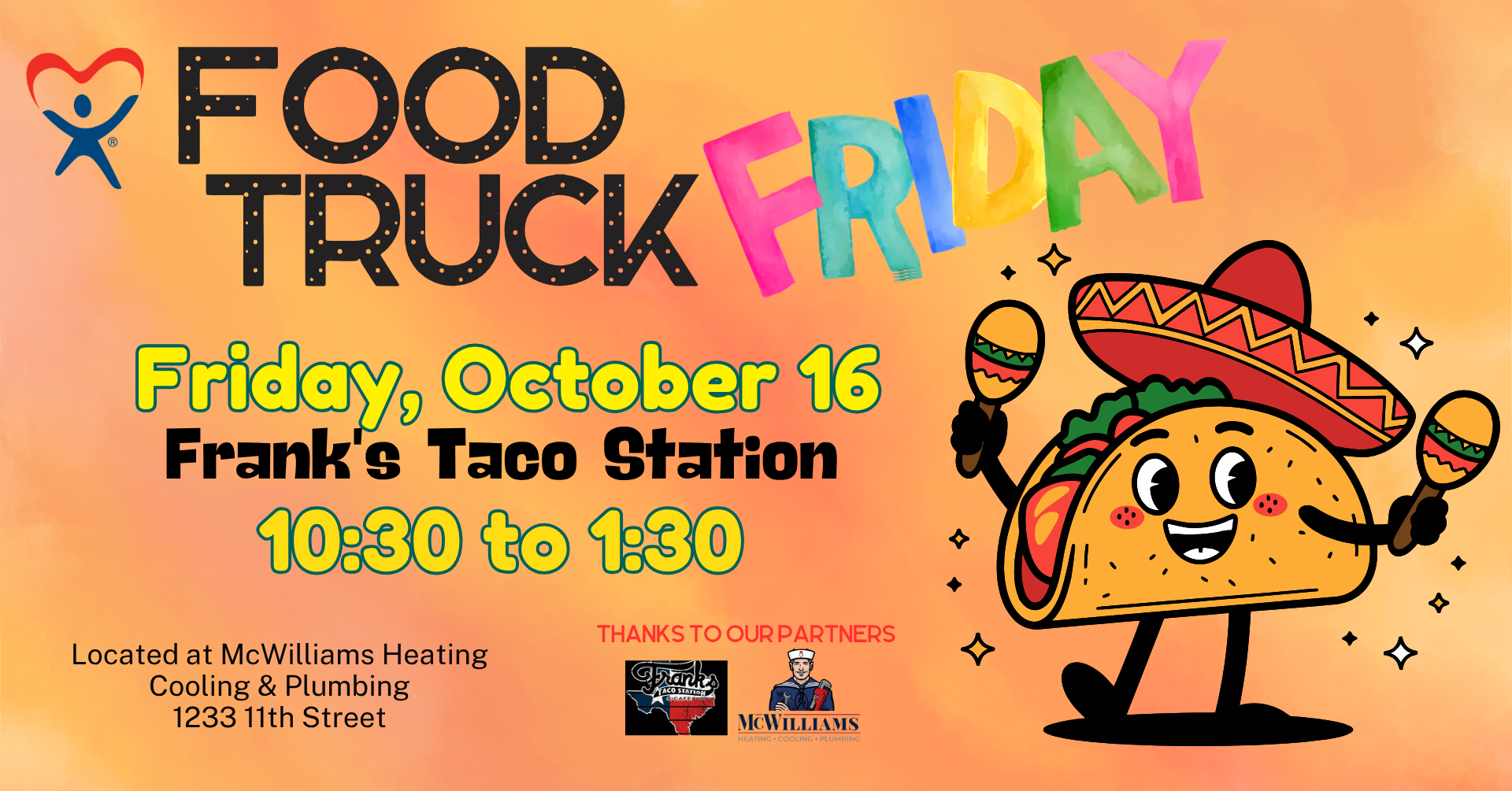 CASA Food Truck Friday, October Edition
