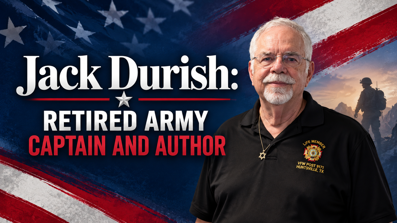 Jack Durish is the Huntsville veteran turned novelist with Hollywood calling