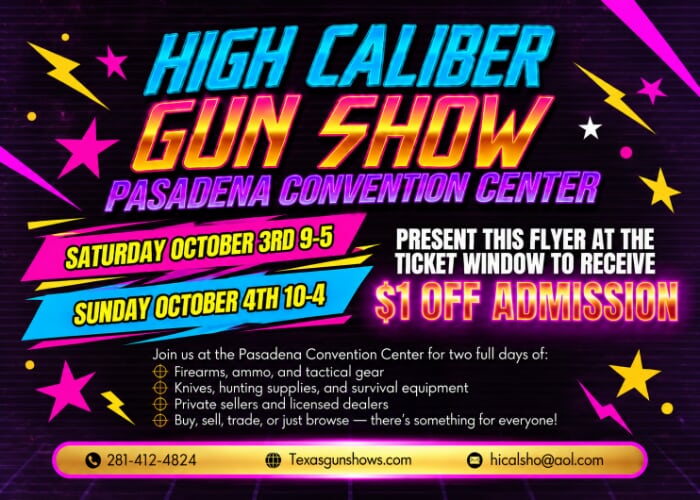 Pasadena Gun Show - High Caliber Events