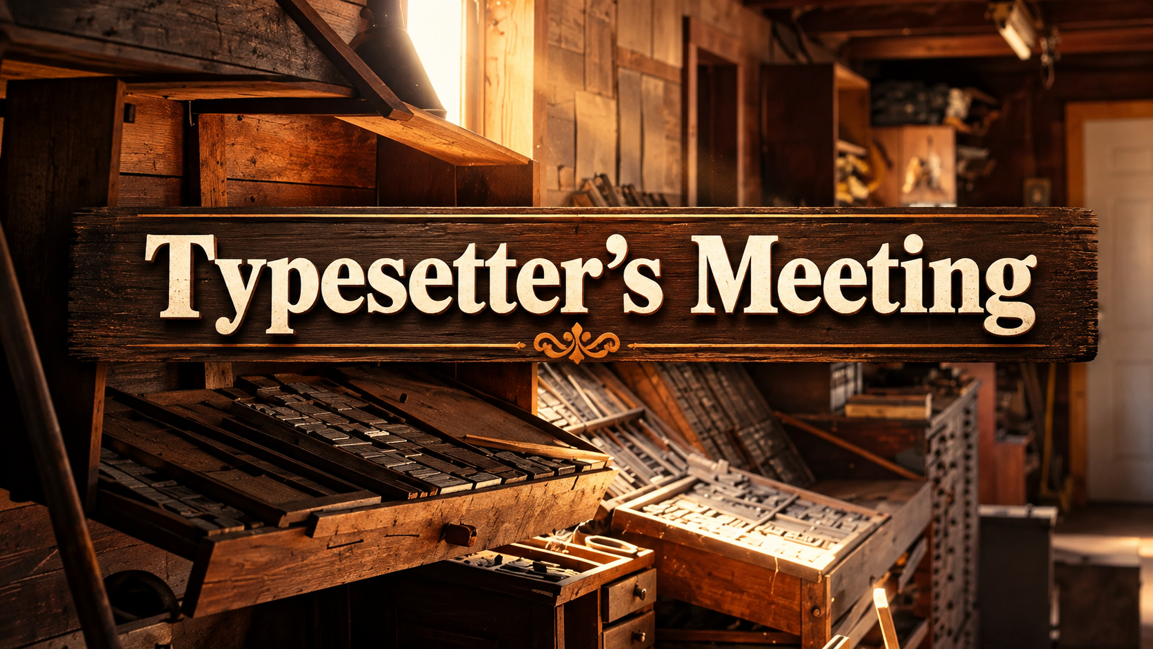 Typesetter's Meeting