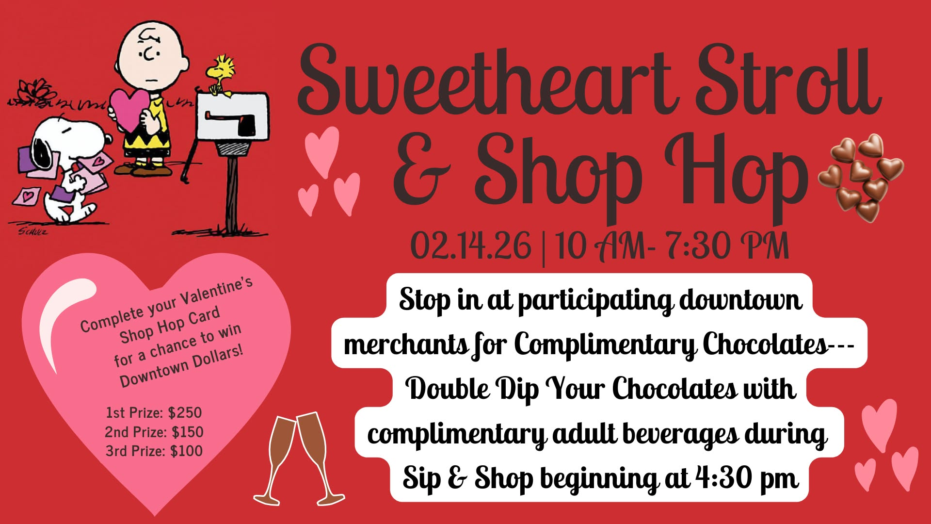 Sweetheart Stroll and Chocolate Walk