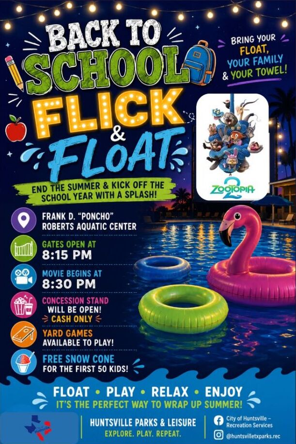 Back to School Flick & Float