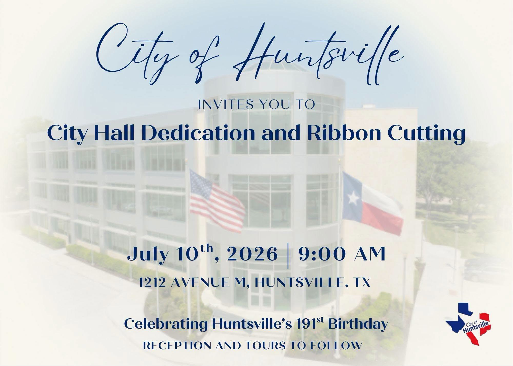 City Hall Dedication and Ribbon Cutting