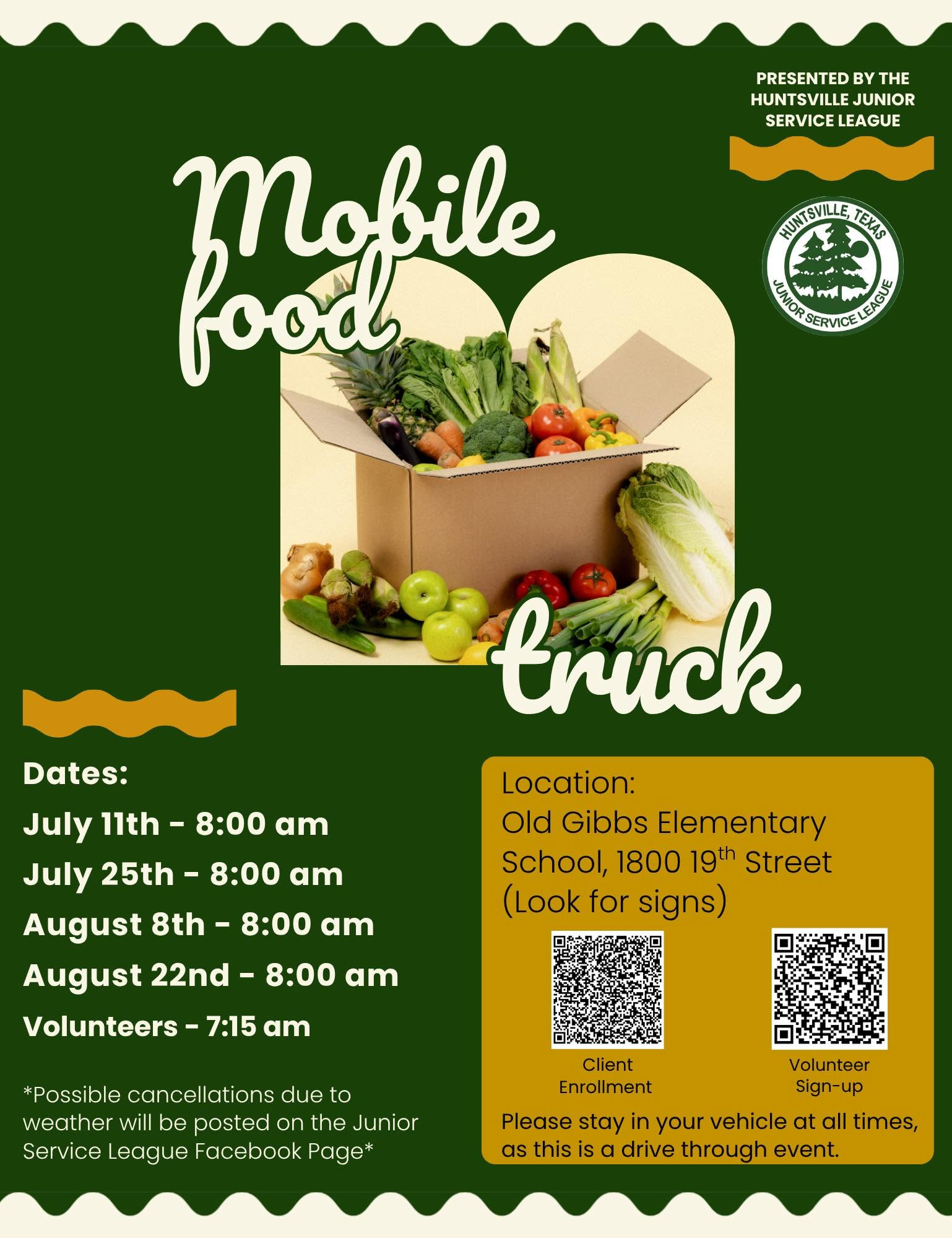 Huntsville Junior Service League Mobile Food Truck