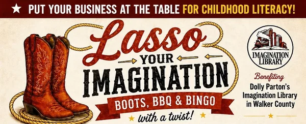 Lasso Your Imagination Supports Free Books for Walker County Children