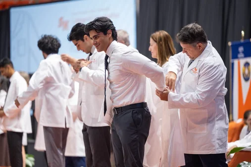 SHSU-COM welcomes Class of 2030 at White Coat Ceremony