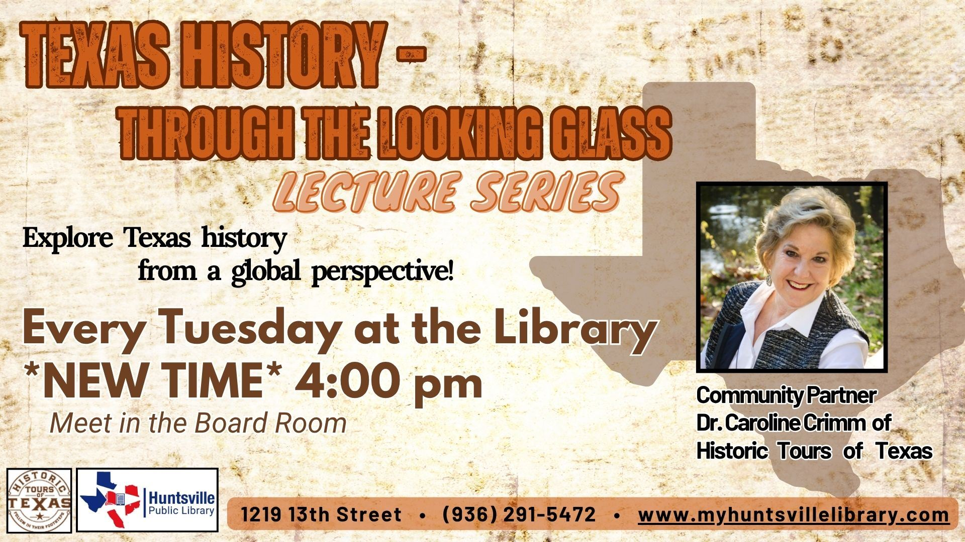 Texas History with Dr. Crimm Through the Looking Glass