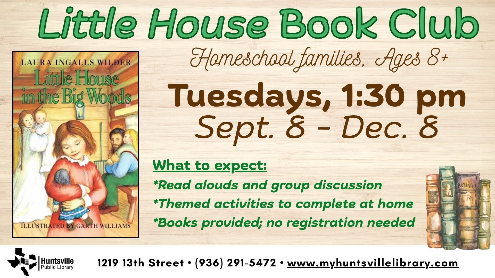 Little House Book Club