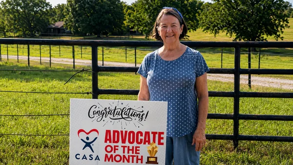 Tonie Sikes Recognized as CASA Advocate of the Month