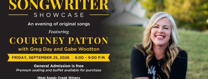 Texas Songwriter Showcase at West Sandy Creek Winery