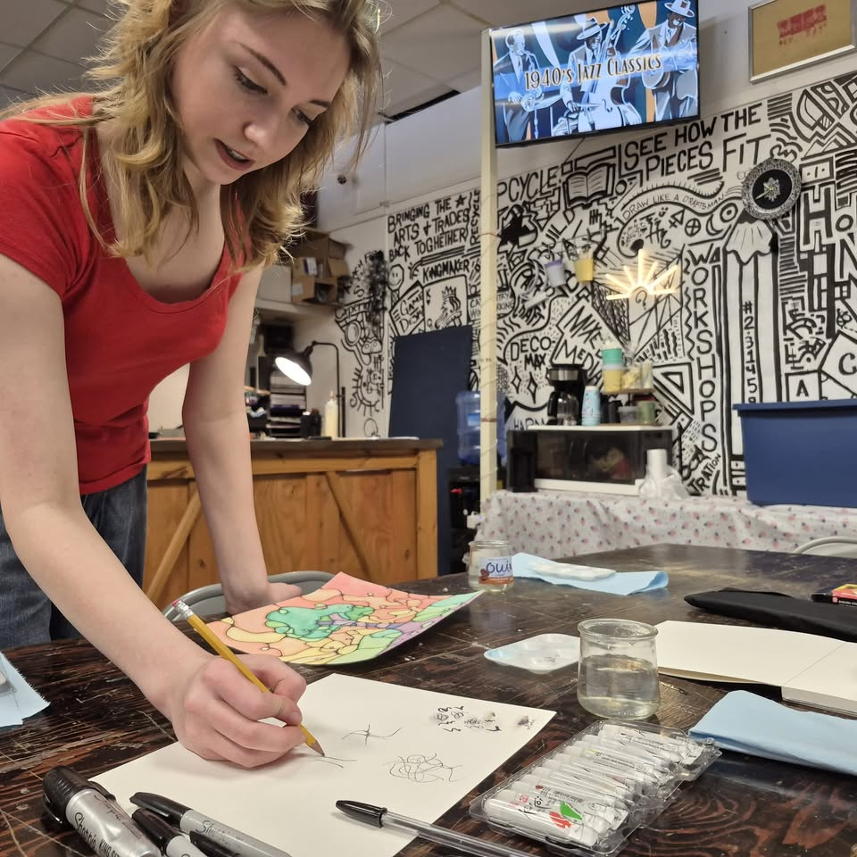 Watercolor Works with Caileigh Nicks