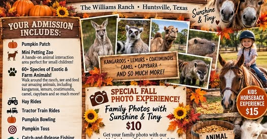 Sixth Annual Williams Ranch Fall Festival