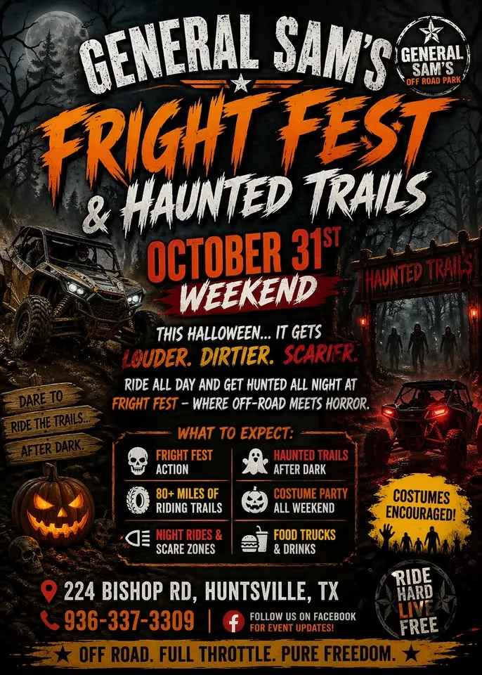 Fright Fest at General Sam's Offroad Park