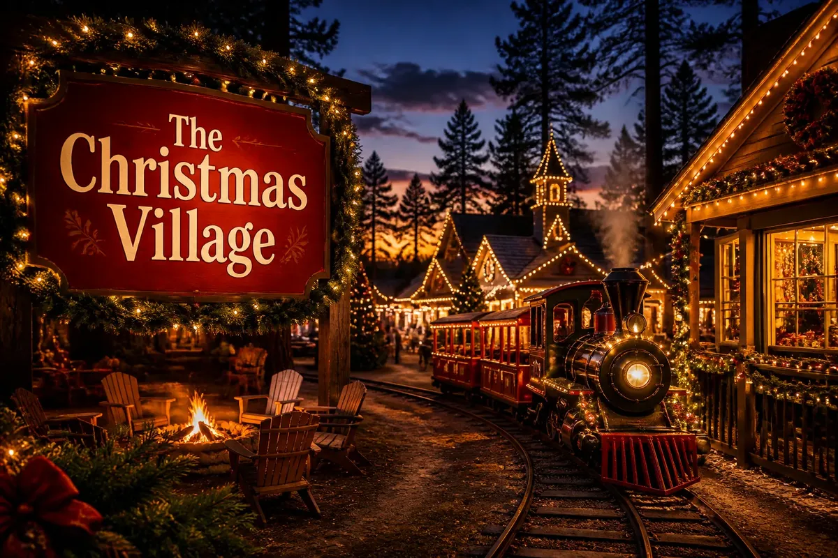 The Christmas Village Opening Night