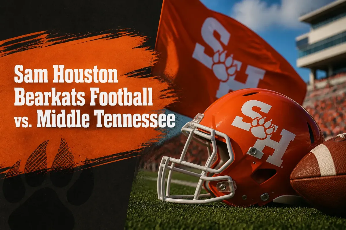 Sam Houston Bearkats Football vs. Middle Tennessee