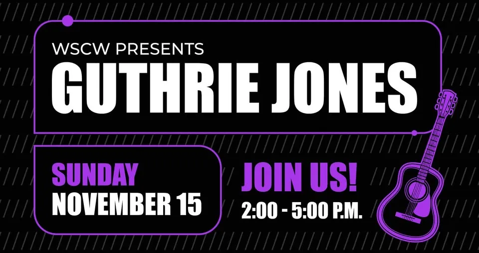 Guthrie Jones Live at WSCW November 15