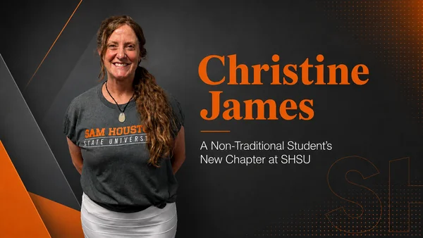 Christine James Finds New Purpose Through SHSU’s LEAP Program