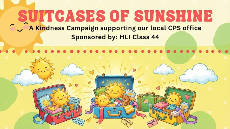 Suitcases of Sunshine Brings Comfort to Children Entering CPS Care