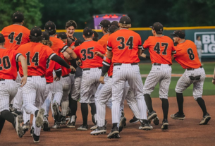 Bearkats Baseball Walkoff vs ACU - Photo Credit Claire Grace Photography