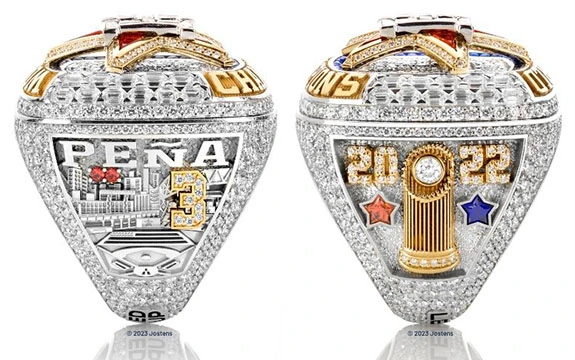 Houston Astros World Series Championship Ring - Photo Credit Jostens