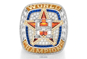 Houston Astros World Series Championship Ring